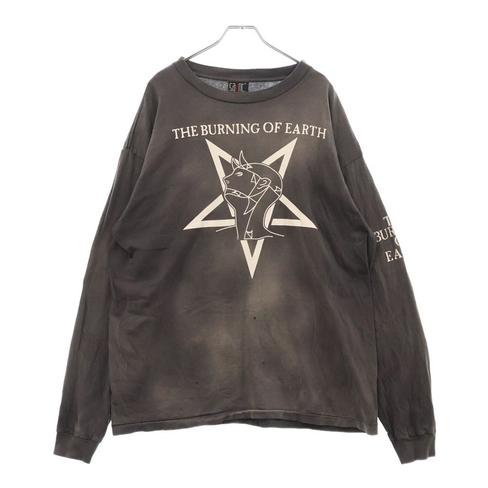 SAINT MICHAEL (セントマイケル) 23AW LS TEE BURN OF EARTH