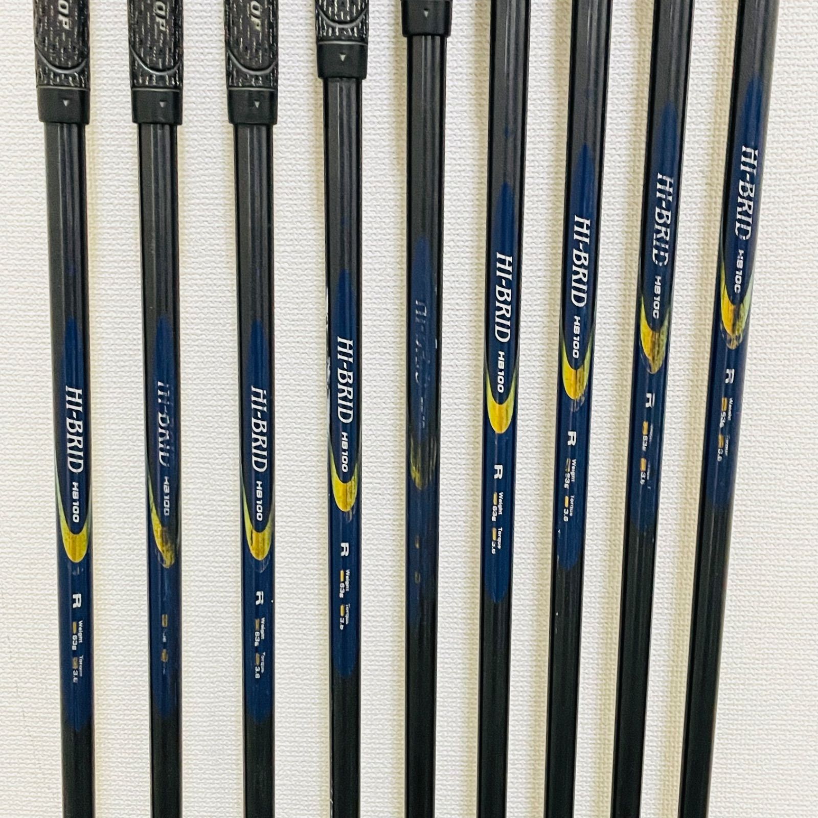 9091 DUNLOP HI-BRID ダンロップ レフティ 左利き 9本 - メルカリ