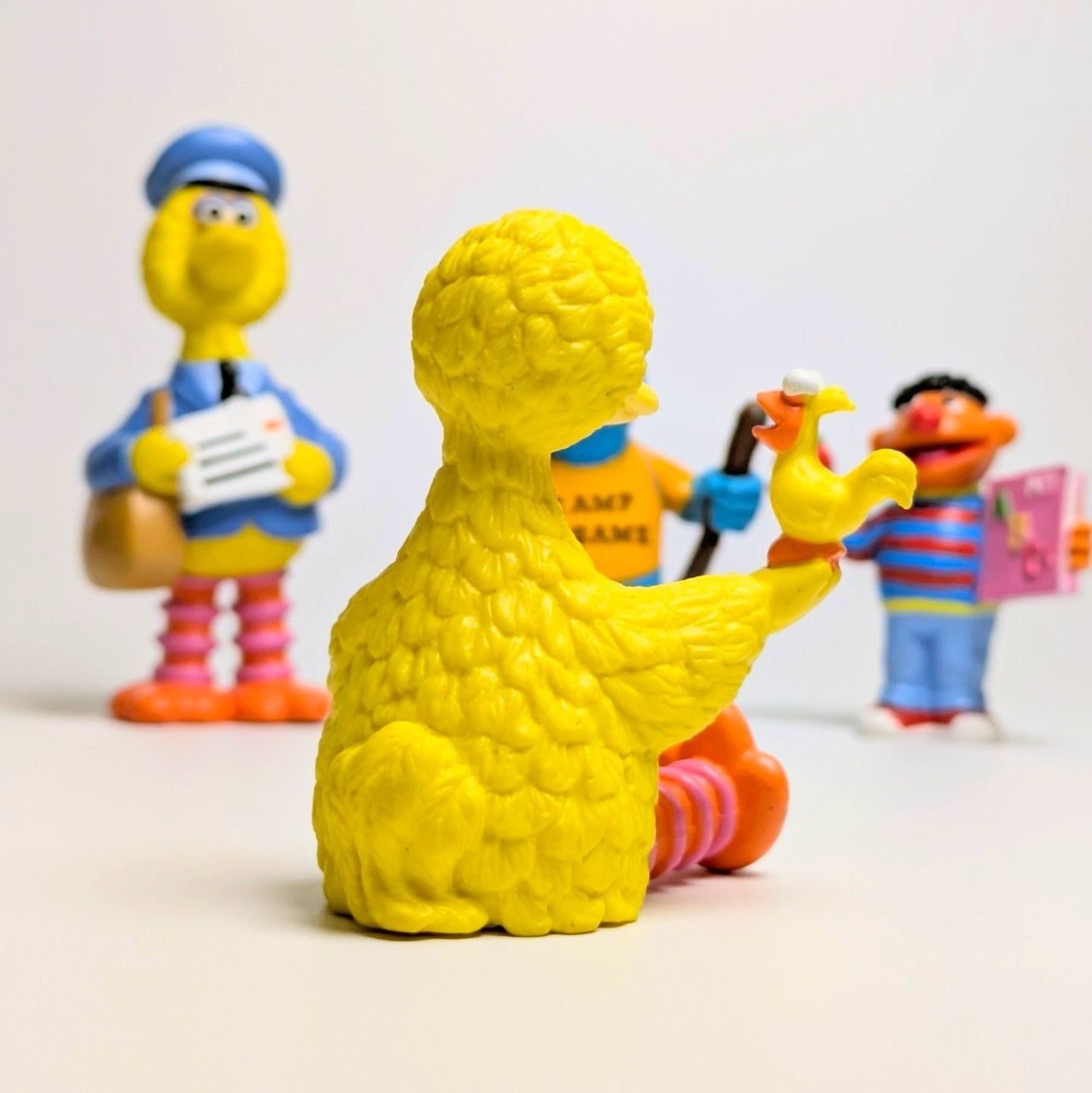 セサミストリート　ヴィンテージ　PVC フィギュア　アメトイ　9体セット セサミストリート ヴィンテージ PVC フィギュア アメトイ 9体