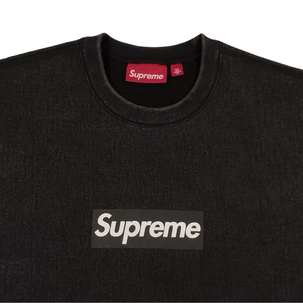 SUPREME シュプリーム 25SS Washed Box Logo Crewneck ウォッシュド  