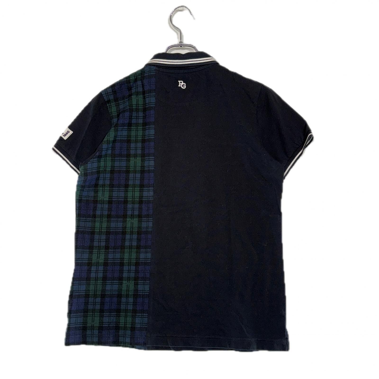 PEARLYGATES パーリーゲイツ チェック柄ポロシャツ サイズ1 PEARLY GATES パーリーゲイツ チェック柄 半袖 ポロシャツ メンズ