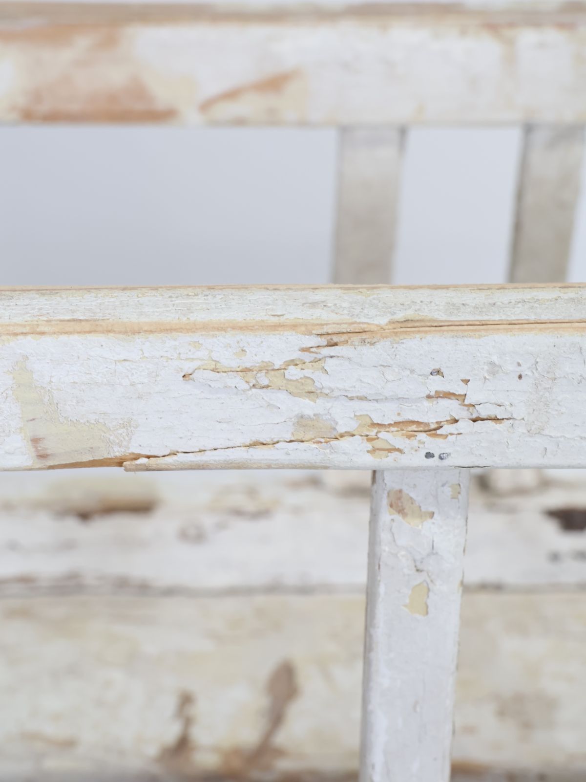 1970 - 80年代 ヴィンテージ ホワイトペイント ウッド プランターラック YUZUMIYA_COM