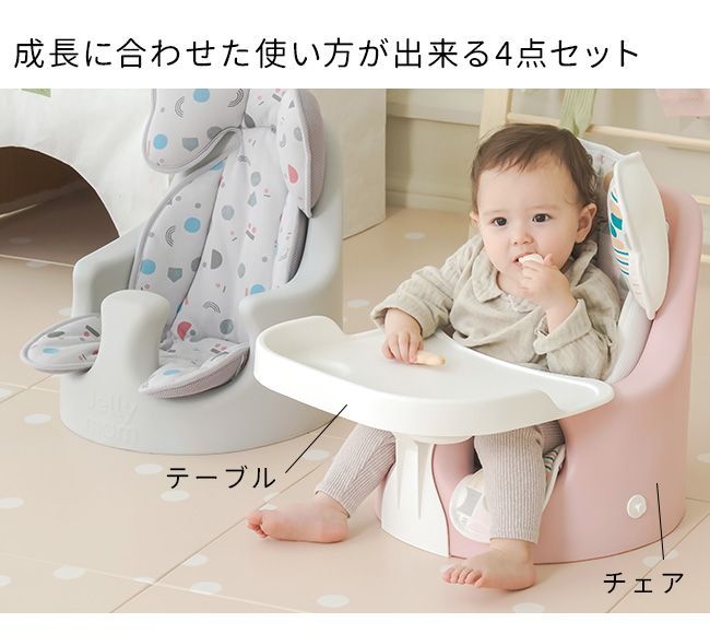 jellymom ムーナチェア　アクアマリン 佐川急便配送】【アクアマリン（水色）】S30◇jellymom Muna