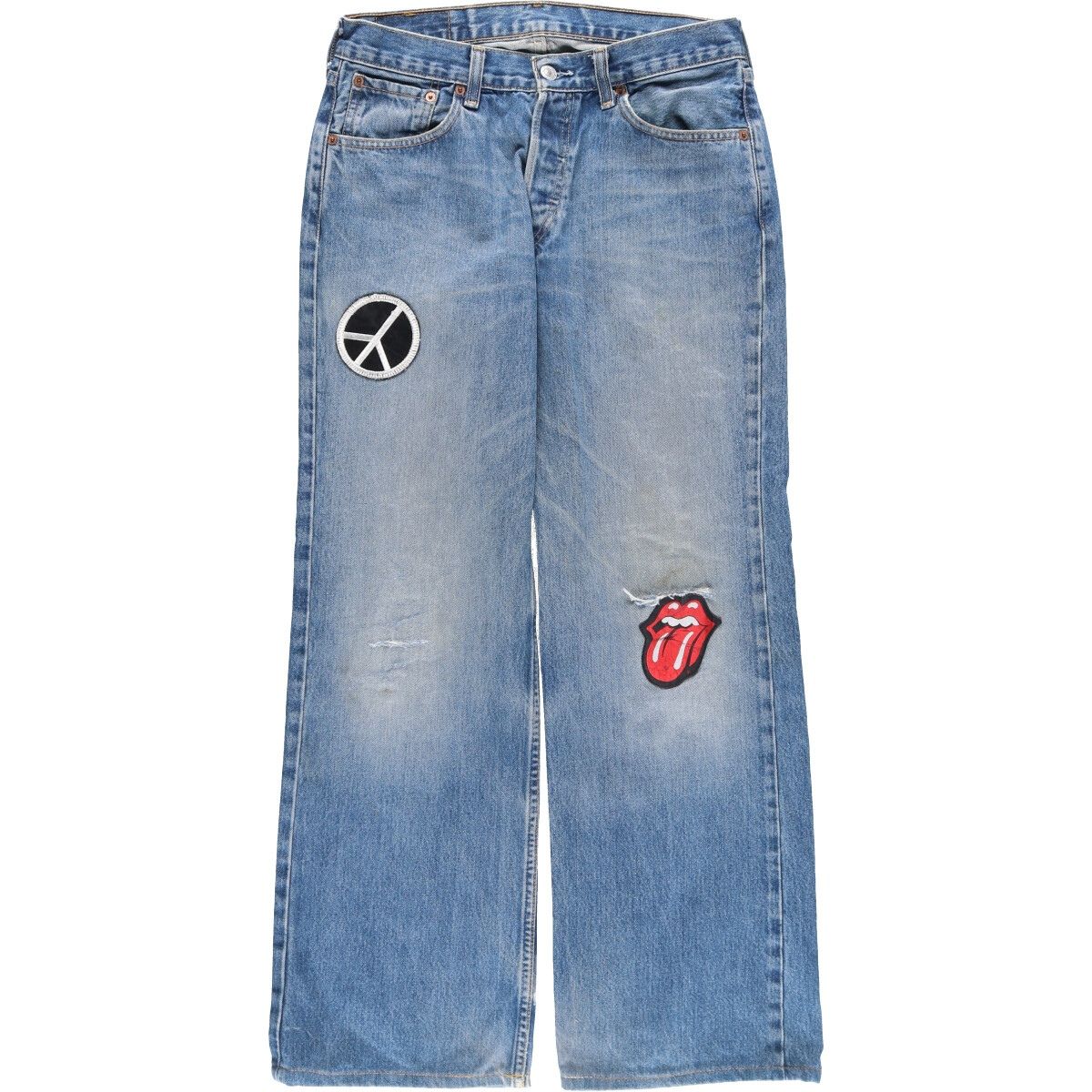 古着 リーバイス Levi's 527-0255 ワッペン付き ブーツカットデニムパンツ メンズw31/eaa427084
