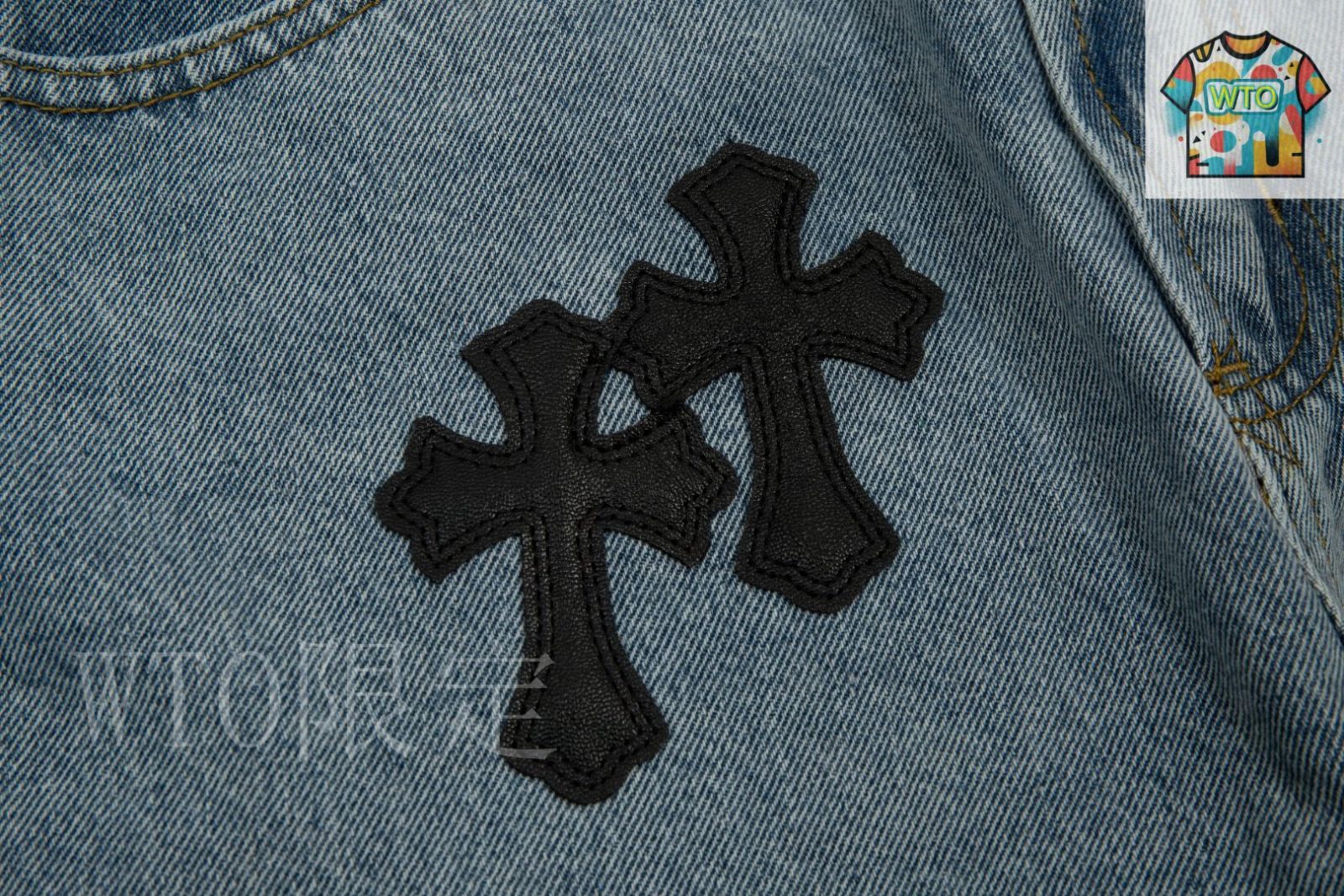 【激レア希少】Chrome Hearts 十字架刺繍 ビニー 激レア希少】Chrome Hearts 十字架刺繍 ビニー 激レア希少
