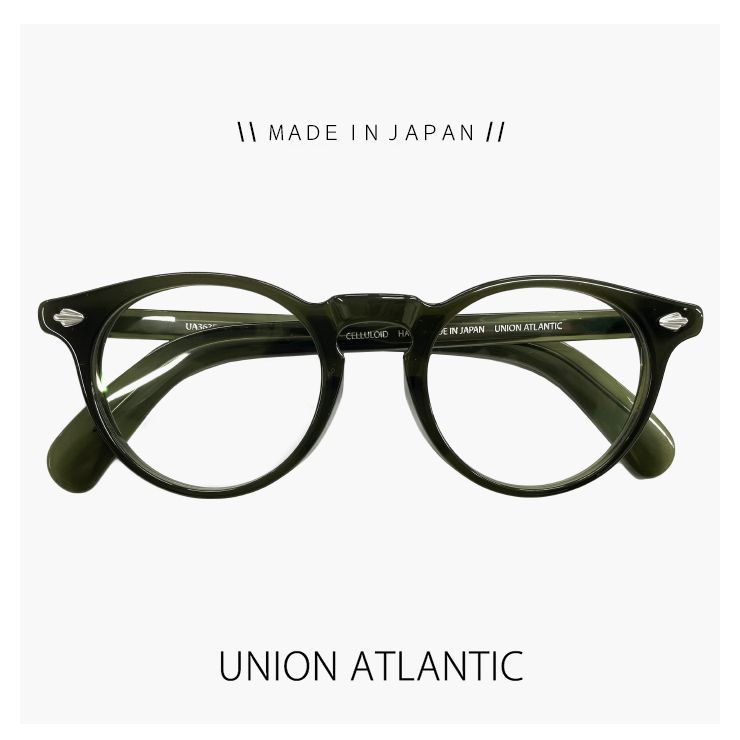ユニオンアトランティック メガネ ua3635-ol unionatlantic 新品】 ユニオンアトランティック メガネ ua3635-ol 日本製