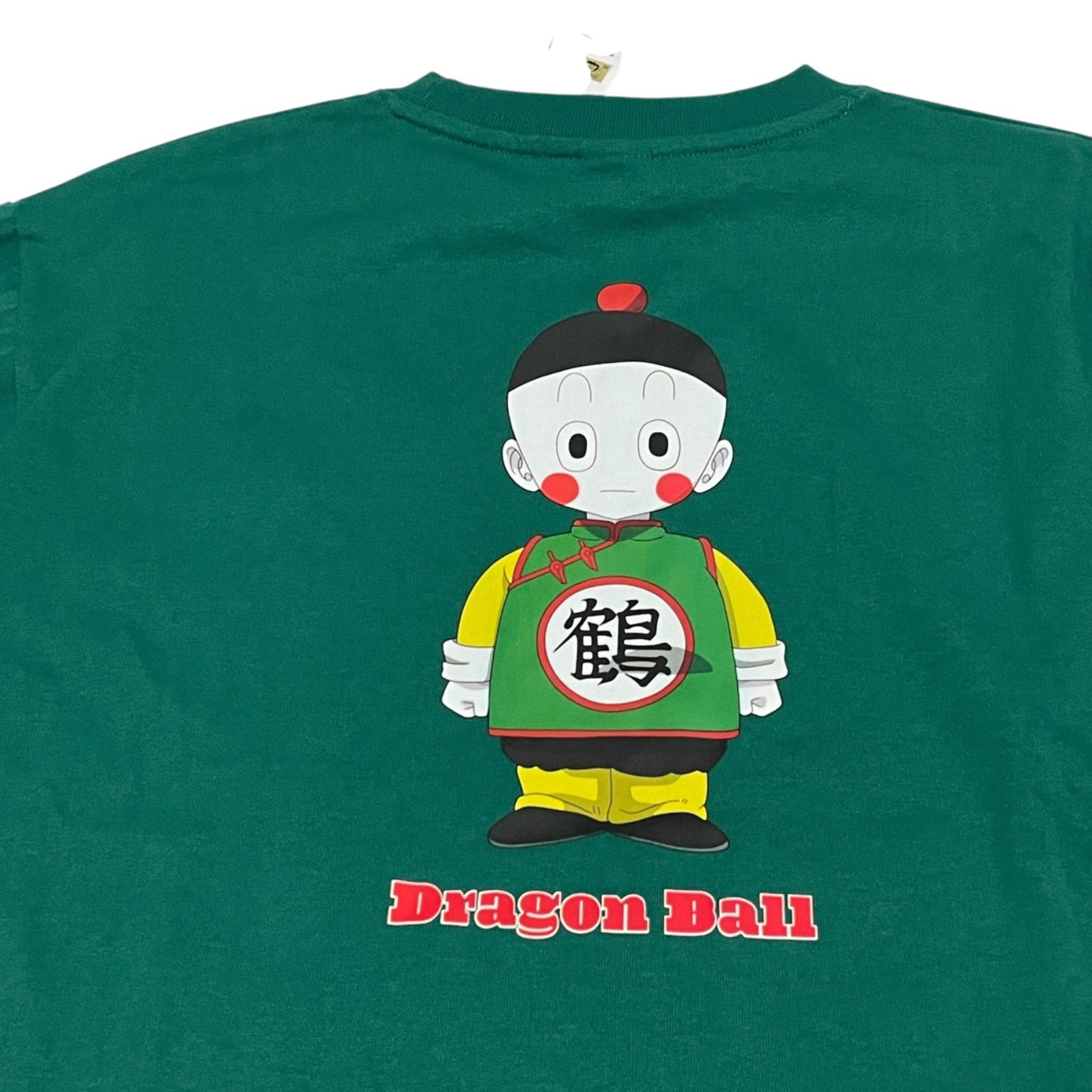 ドラゴンボール チャオズ 餃子 半袖Tシャツ グリーン 緑 - メルカリ