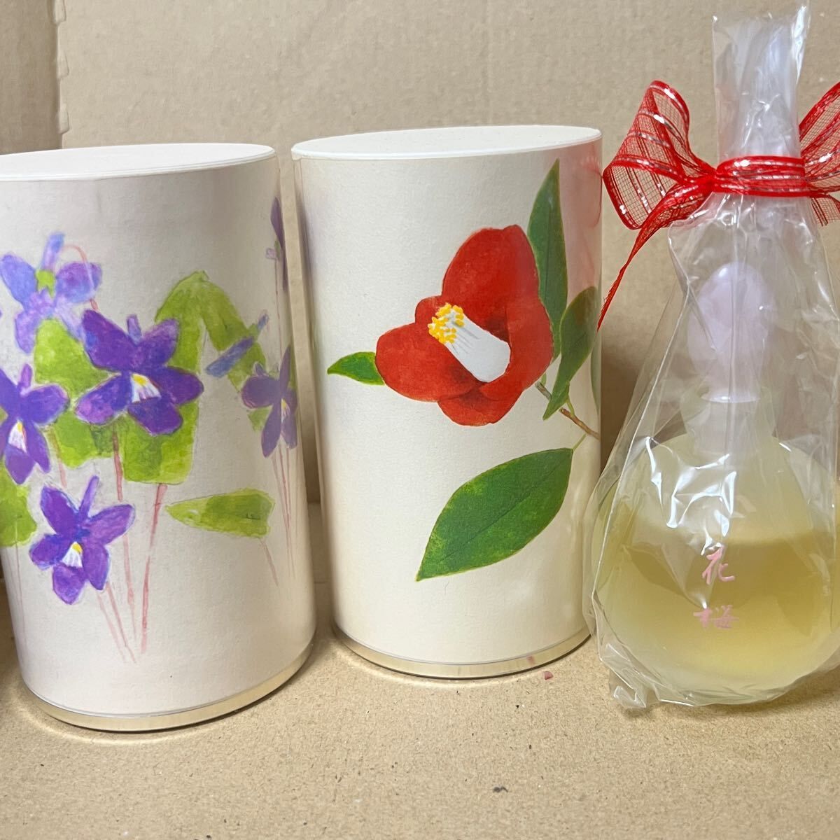 資生堂花椿会　特別感謝品　花菫オードパルファム&アトマイザー 資生堂花椿会 特別感謝品 花菫オードパルファム&アトマイザー