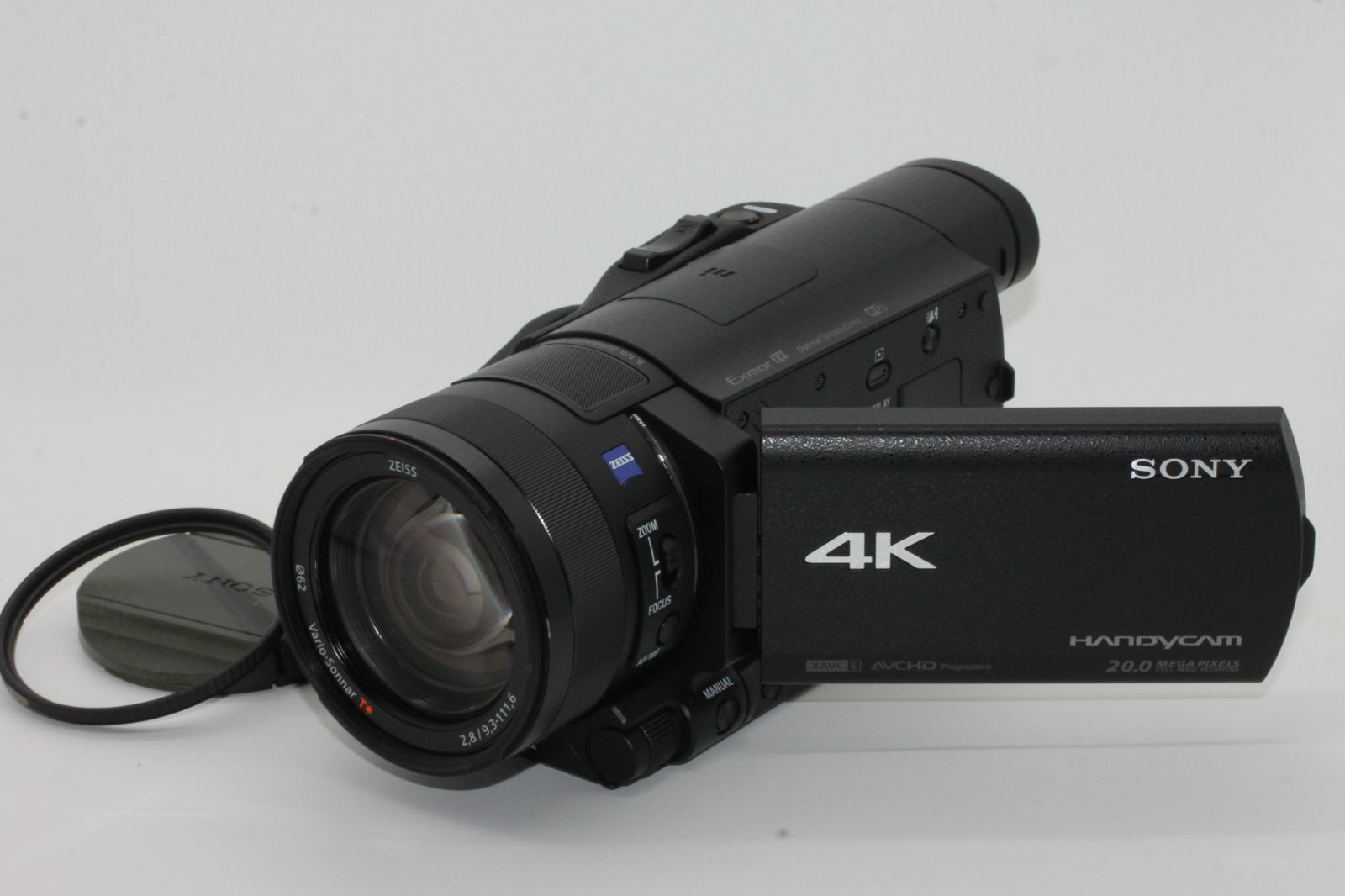 SONY 4K 光学12倍 Handycam FDR-AX100 BC PitchCam 一部の商品で発送遅延中 メルカリ