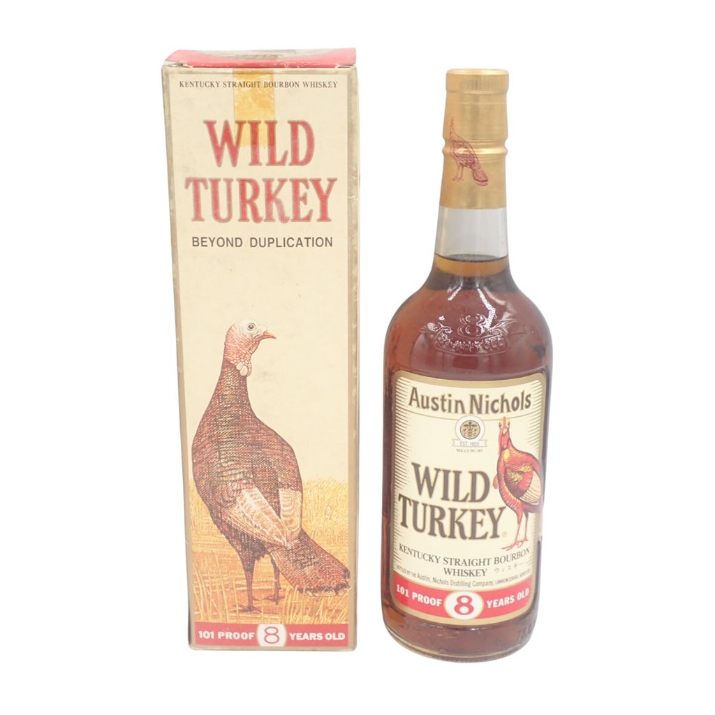 未開封】ワイルドターキー WILD やりきれない TURKEY 750ml 8年ウィスキー