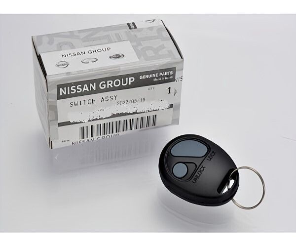 日産 純正 スカイライン GTR R34 スイッチ リモート NISSAN Skyline GTR Keyless Entry Keyfob 2 buttons ニッサン 未使用 Genuine OEM JDM