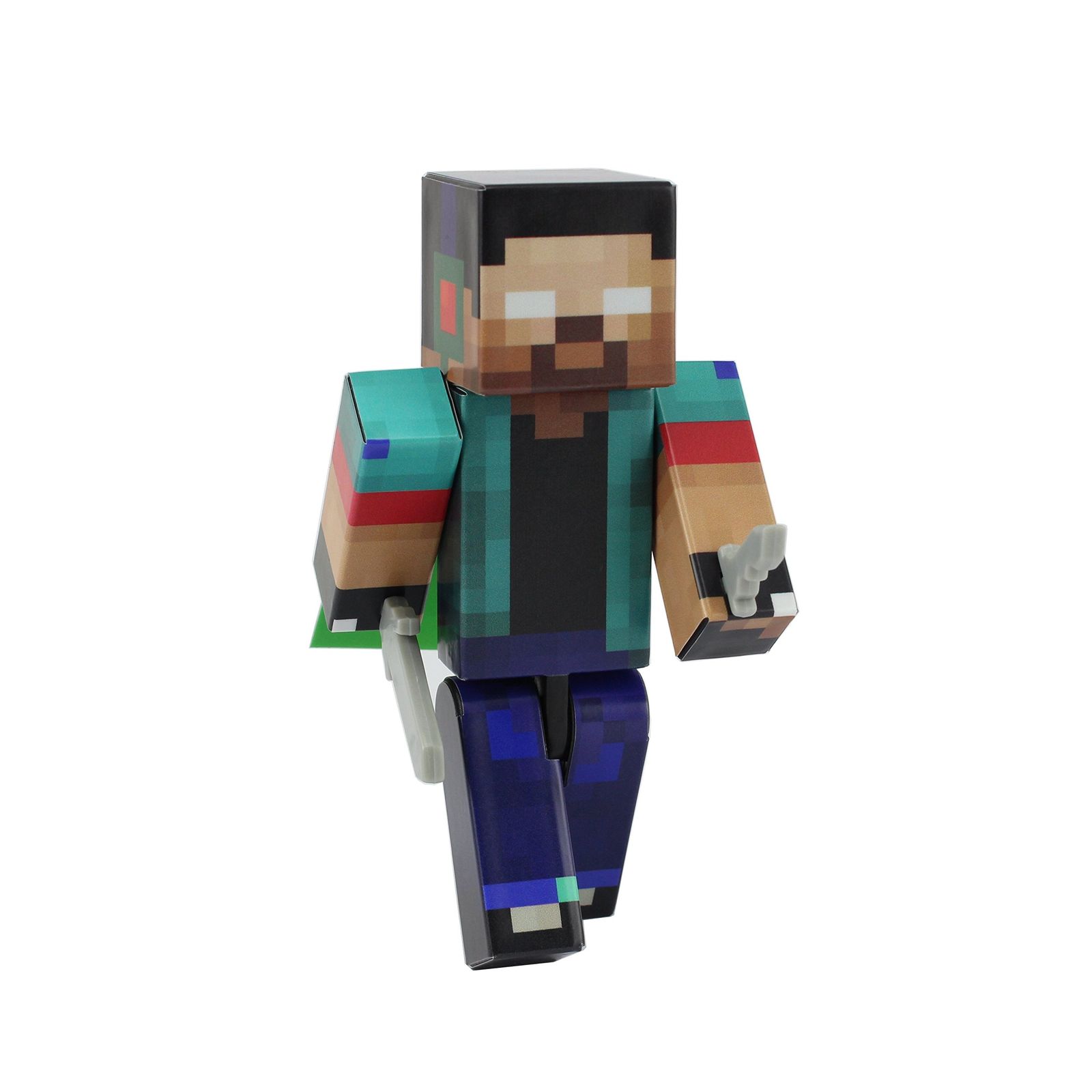 EnderToys Herobrine Boy Action Figure Toy， 4 Inch Custom Series Figurines 