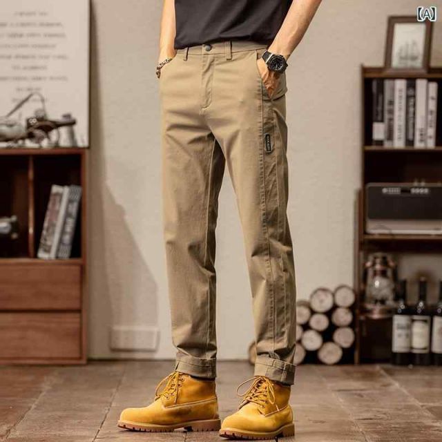 サイズ2 XL メンズ ファッション 服 男性用 オシャレ シンプル 大人 かっこいい ストリート アメリカン カジュアル パンツ 夏 ストレート ワーク ウェア