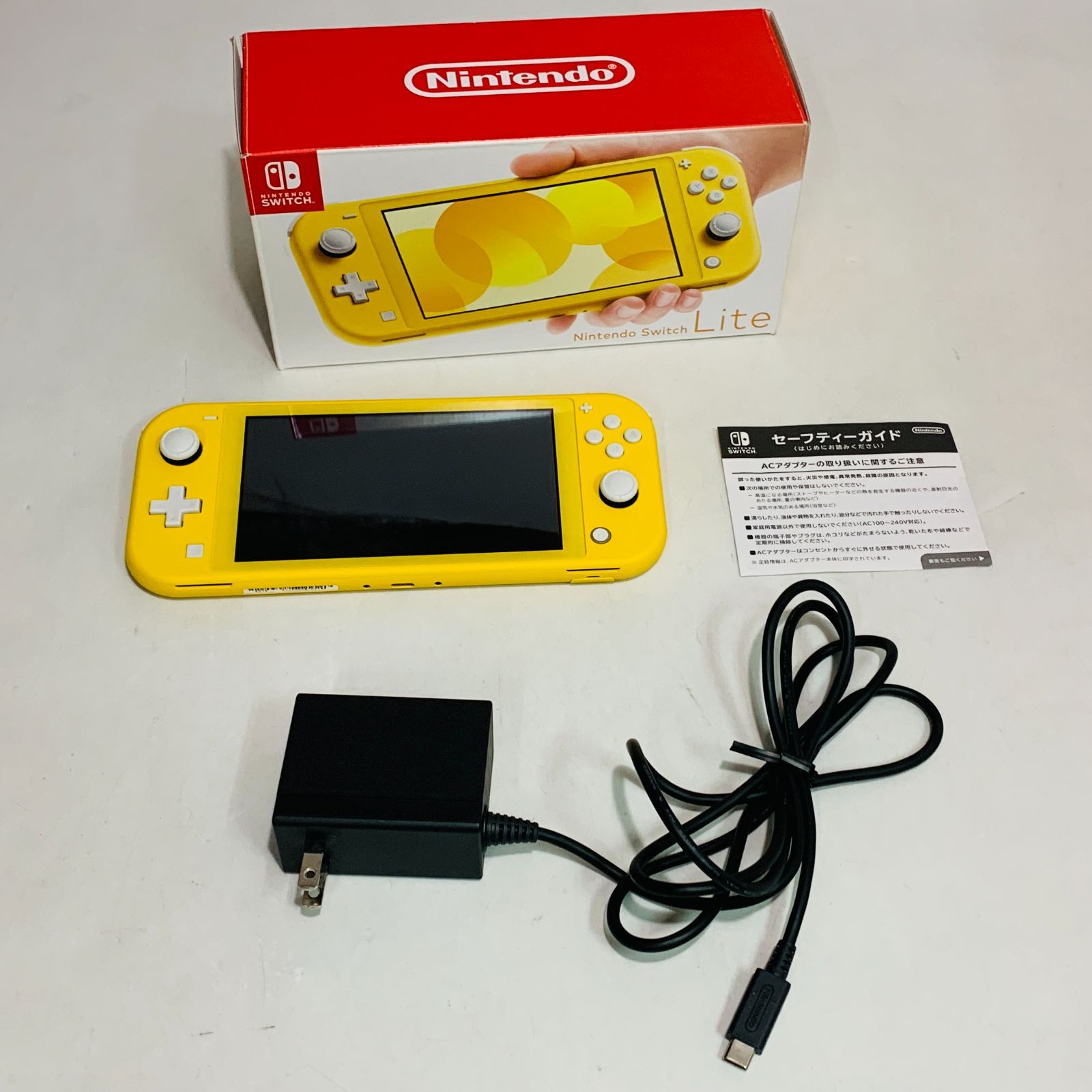 中古】【Switch本体】 Nintendo Switch Lite本体 イエロー - メルカリ
