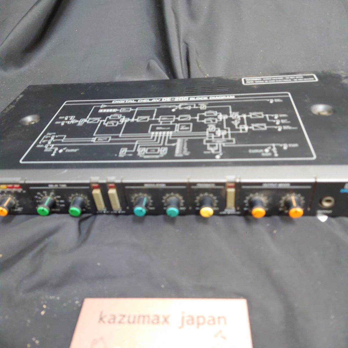 BOSS DE-200 Digital Delay 動作品 本体のみ ラックエフェクター プロオーディオ機器 ヴィンテージディレイ ボス z-2305