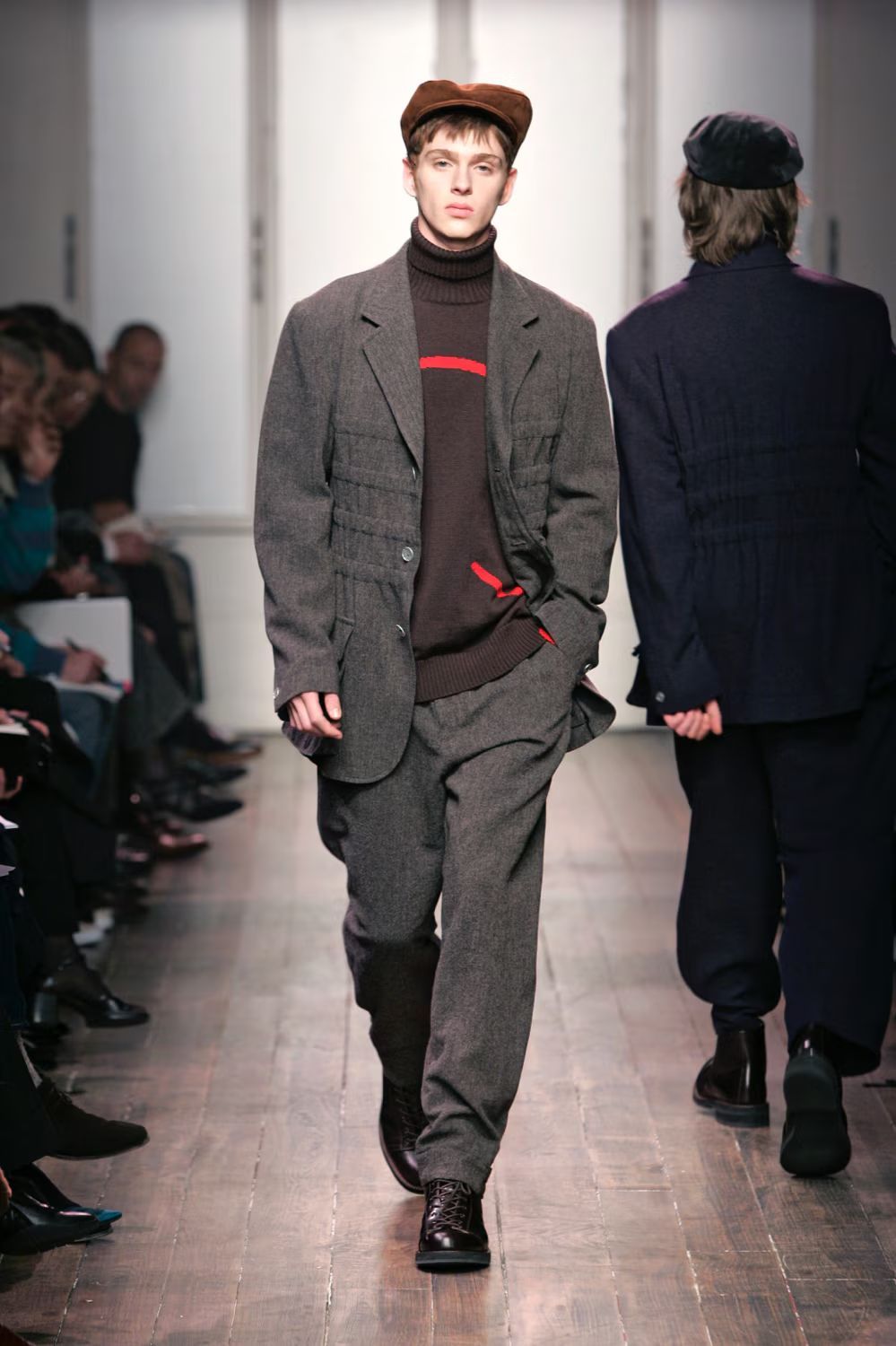 Yohji Yamamoto POUR HOMME 05aw × Borsalino スエード ハンチング Vincenzo 59 ヨウジヤマモトプールオム ボルサリーノ 帽子 2005aw