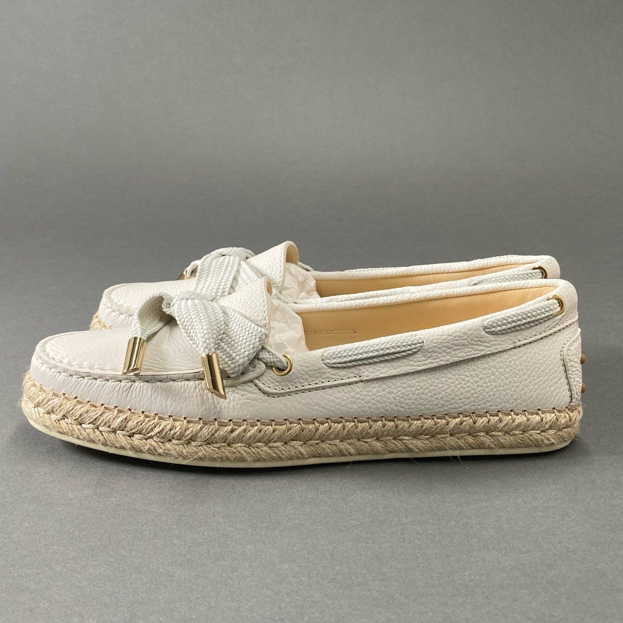 トッズ ドライビングシューズ 39 Tod's トッズ 39 1/2 バレエシューズ