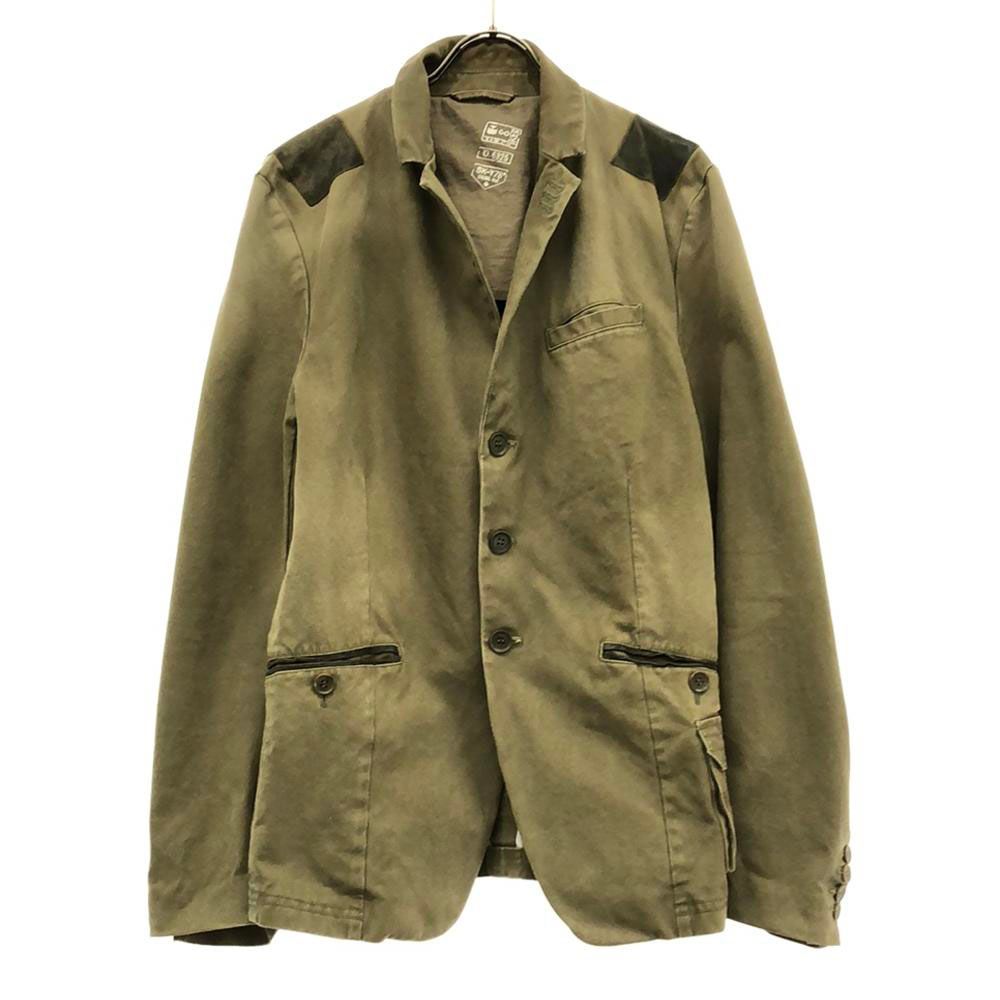 ディーゼル ミリタリージャケット L カーキ DIESEL メンズ - メルカリ