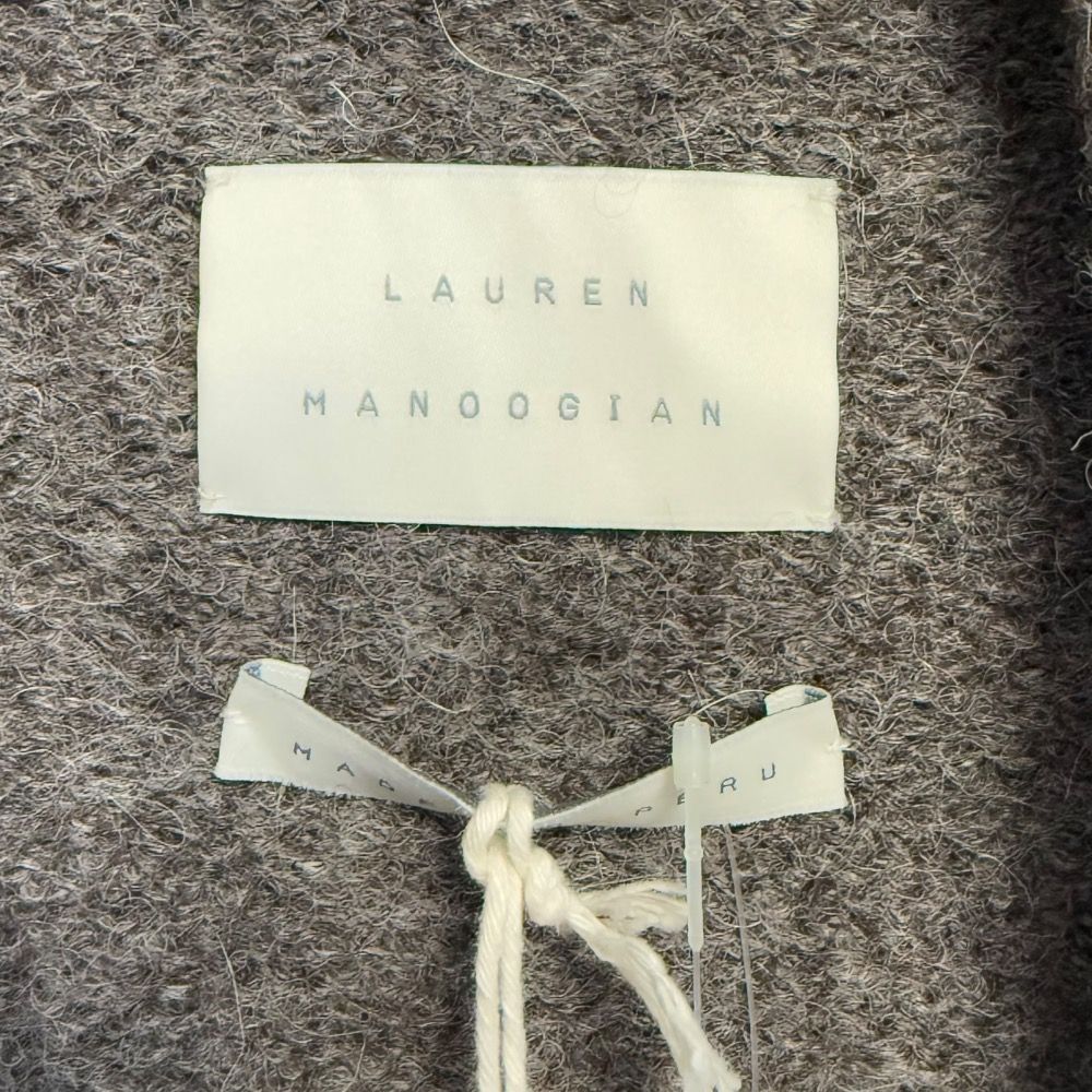 美品 Lauren Manoogian ローレンマヌージアン 長袖 アルパカ