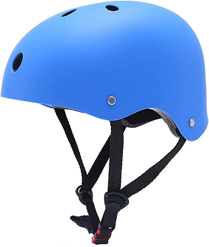 YRINA(ユリーナ) 自転車 ヘルメット子供用 キッズヘルメット スポーツヘルメット 子ども 軽量 CE安全規格 通気性 こども Ｓ( ブルー，  Ｓ(48～56cm))