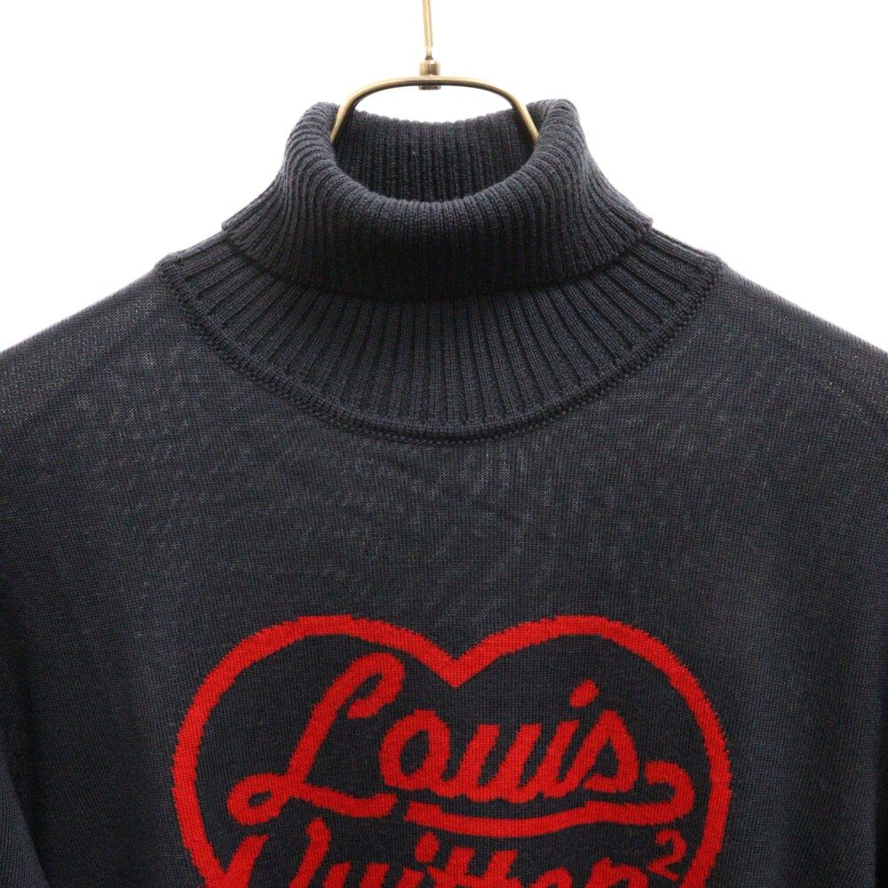 LOUIS VUITTON (ルイヴィトン) 22SS ×NIGO インタルシアハート ロゴ