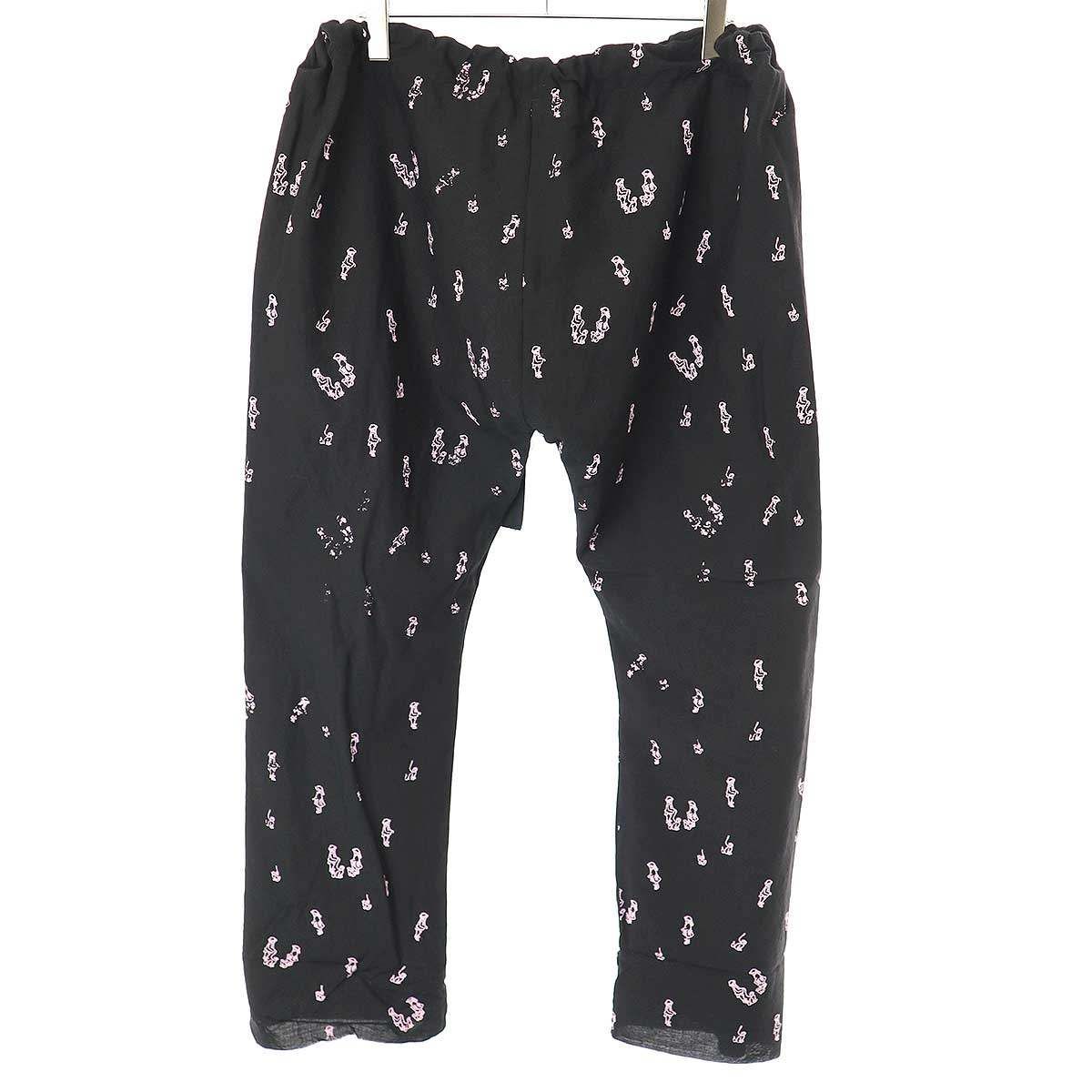 ELENA DAWSON エレナ ドーソン 20SS DRAWSTRING PANT フロッキ