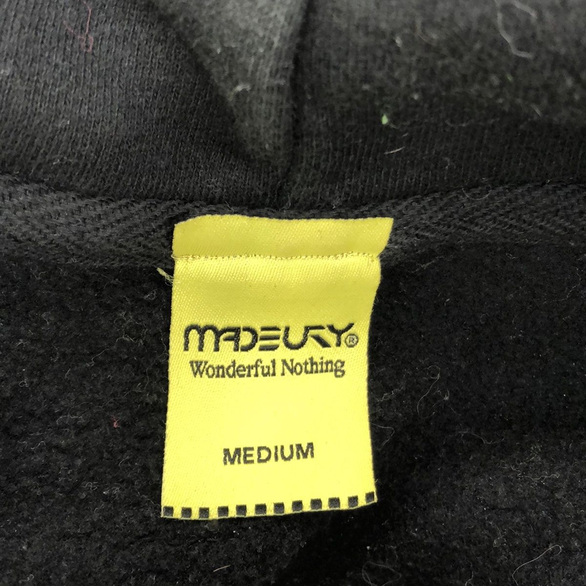 The Madbury Club マドバリークラブ プルオーバーパーカー ブラック M