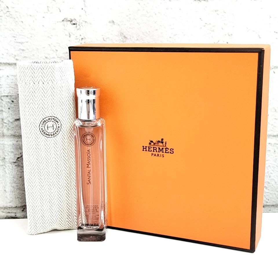 エルメス 香水・レザーケースセット エルメッセンス 残量8.5割