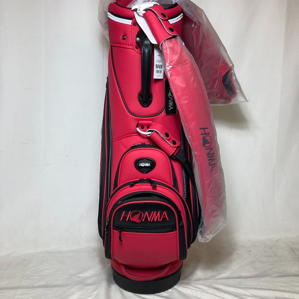 HONMA ホンマ キャディバッグ 赤 レッド 未使用 ◎◎HONMA ホンマ プロツアー レプリカ キャディバッグ 9.5型 5.1kg 5