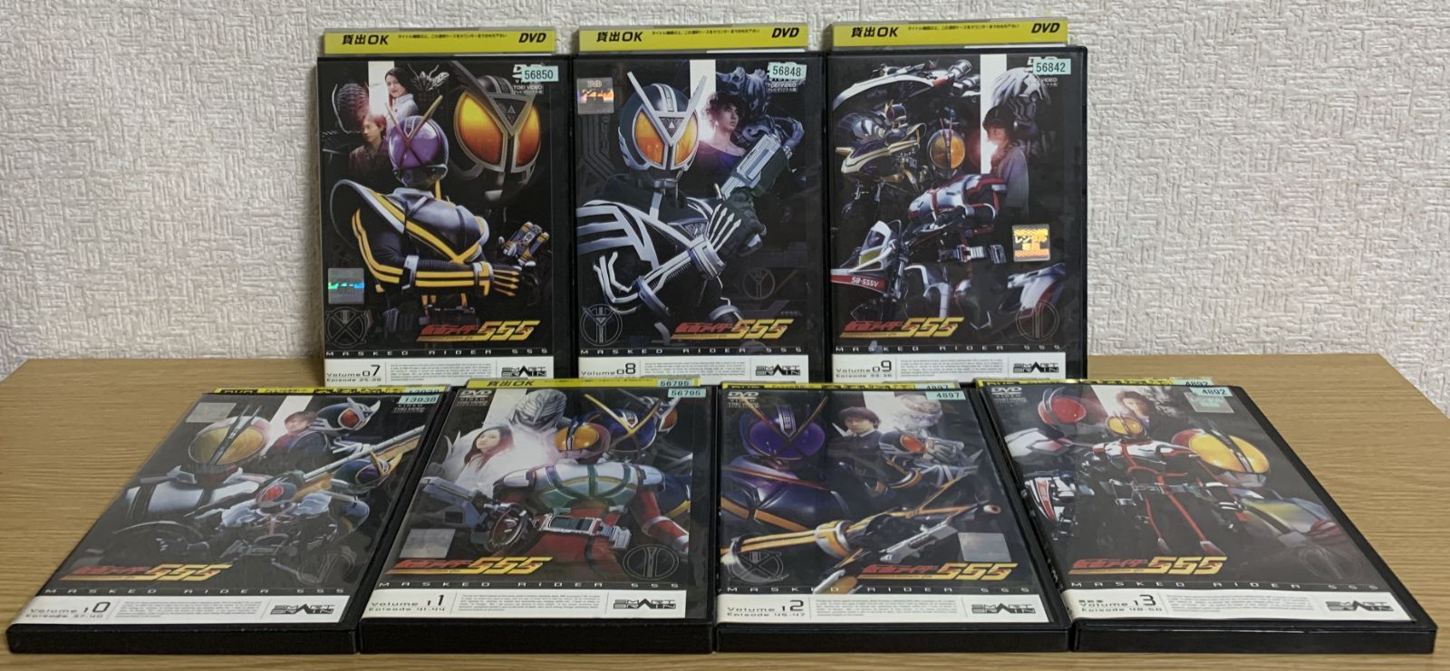 仮面ライダー555 ファイズ DVD全巻セット - メルカリ