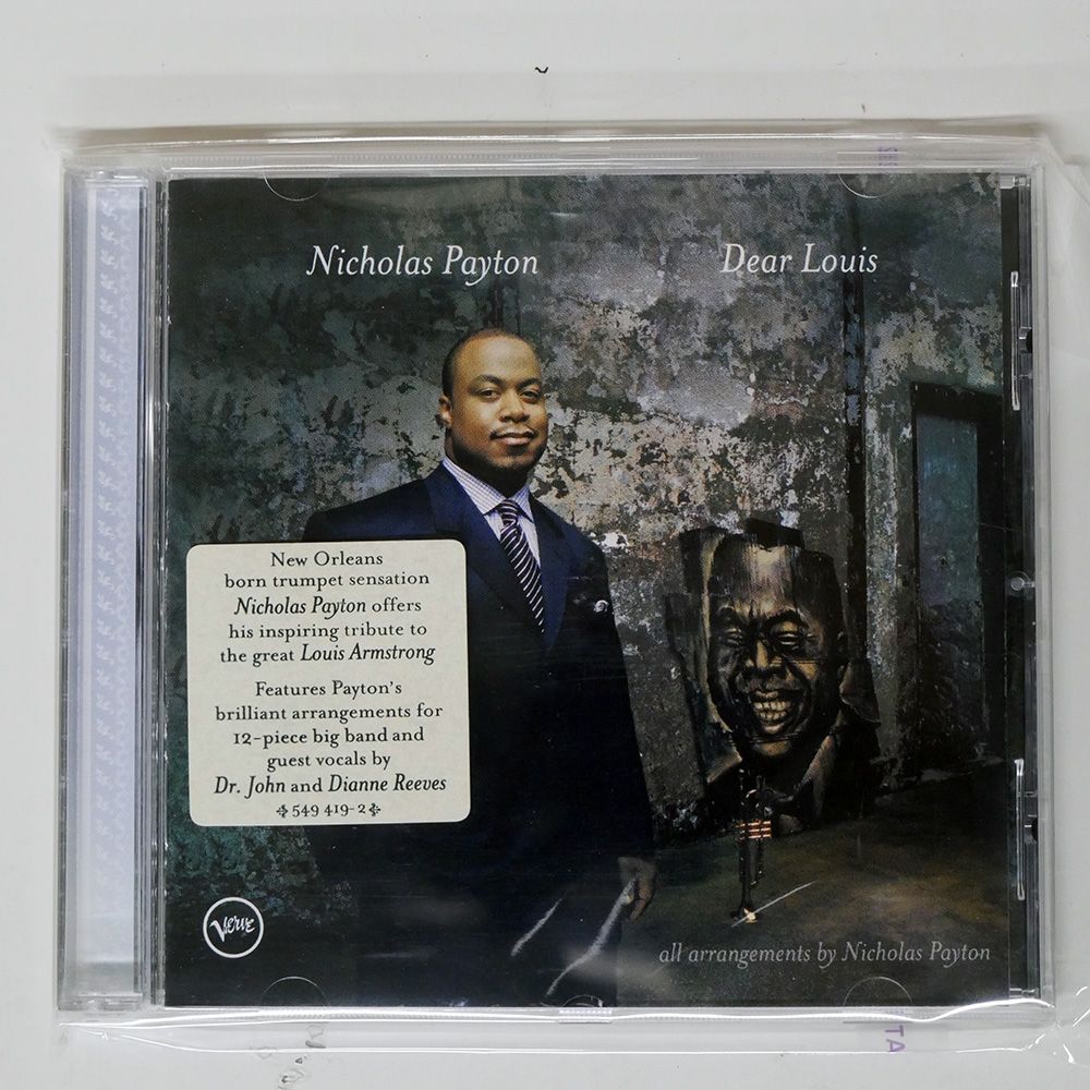 輸入盤 NICHOLAS PAYTON/DEAR LOUIS/VERVE RECORDS 549 4192 CD