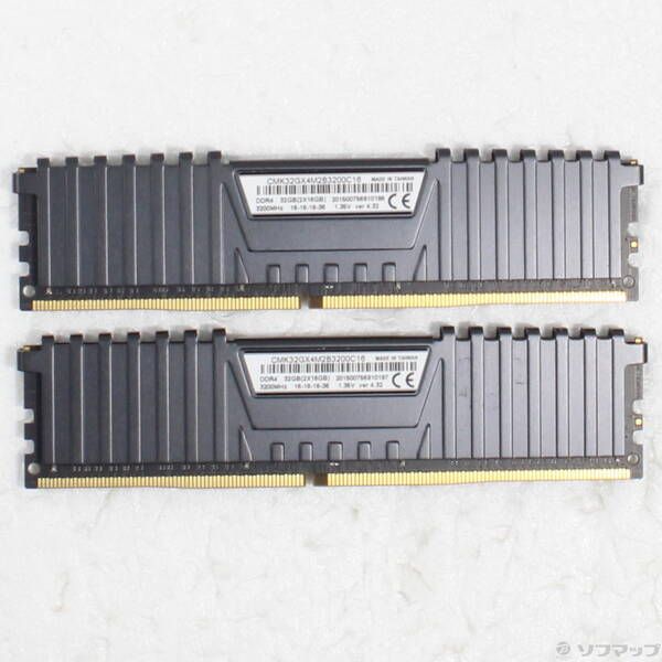 中古】CORSAIR DDR4-3000MHz デスクトップPC用 メモリモジュール