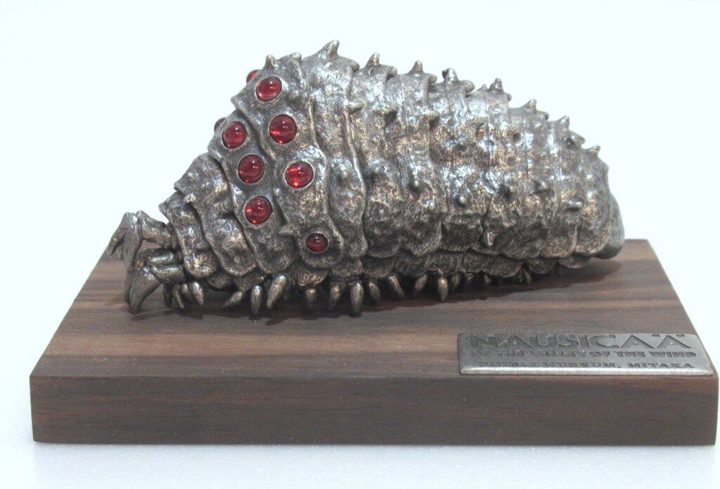 王蟲　ジブリ美術館　赤眼 マンマユート 三鷹の森美術館 ジブリ美術館「オリジナル王蟲」赤眼/風