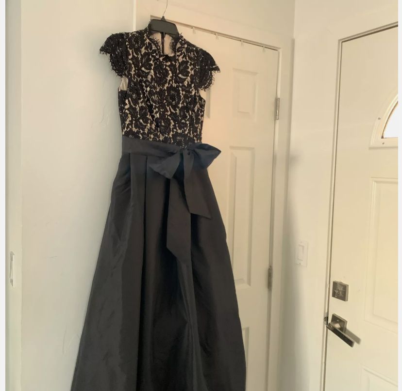 新品】イライザジェイ US2 美しいブラックのロングレースドレス - メルカリ 
