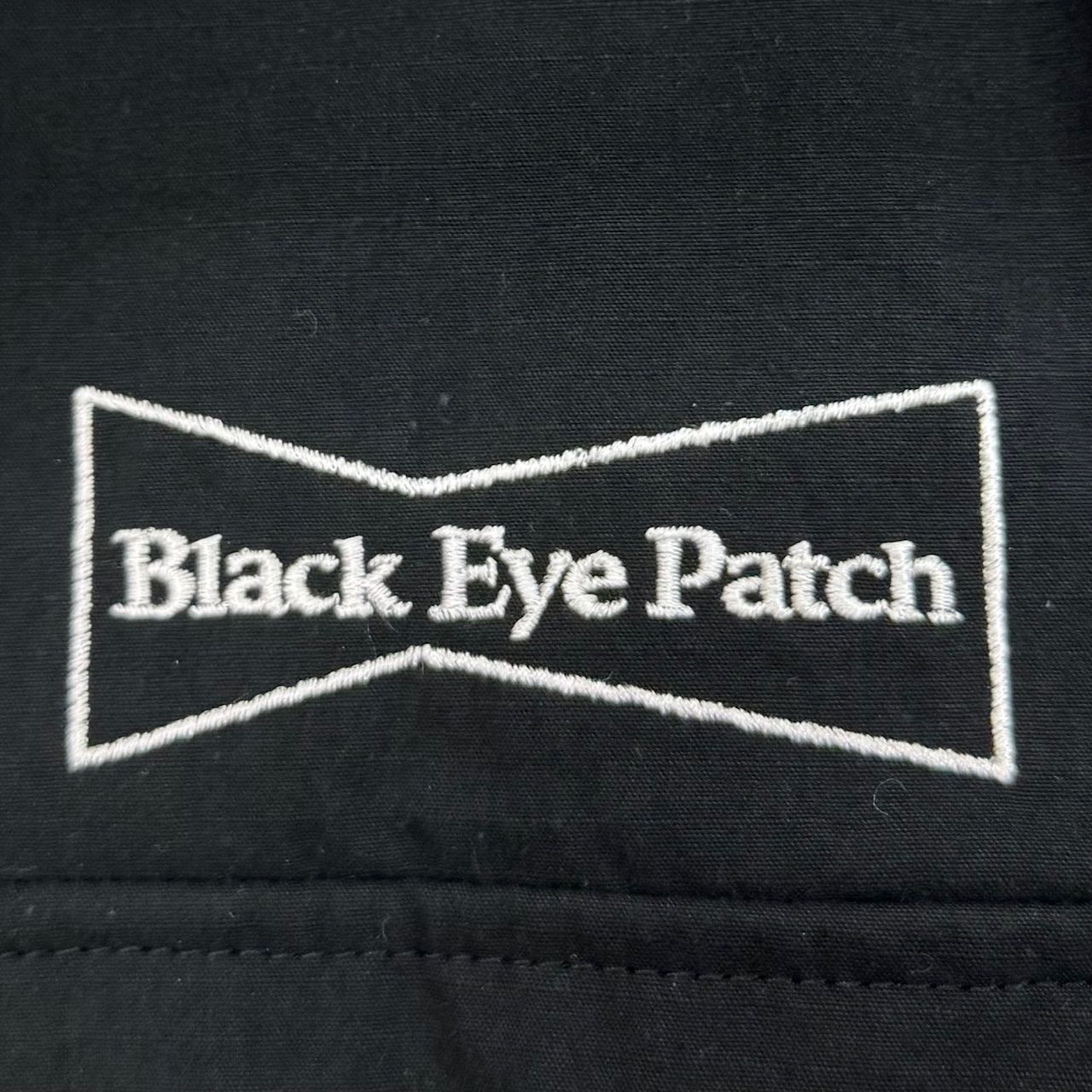 Black Eye Patch バックプリント ベスト xl THE BLACK EYE PATCH(ザブラックアイパッチ) / ハーフジップ