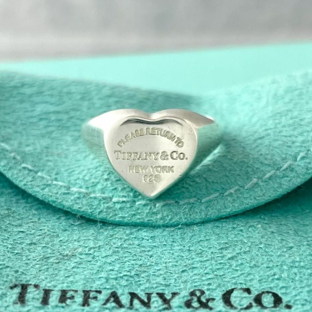 TIFFANY&Co. 希少Return to Tiffanyラブハートリング リターン