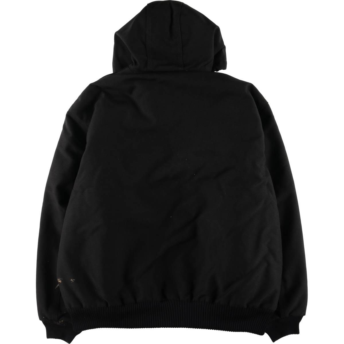 古着 カーハート Carhartt ペイント 中綿パーカー パファージャケット  