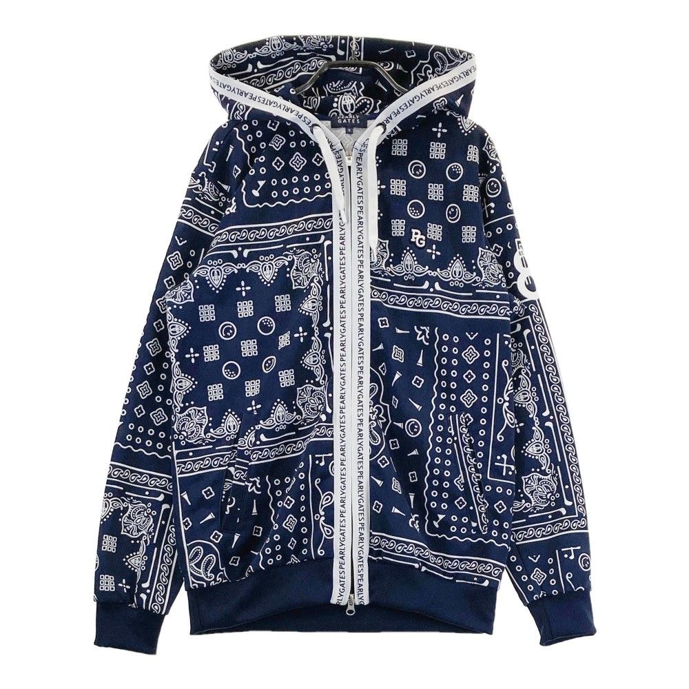 サイズ：5 PEARLY GATES パーリーゲイツ スウェット ジップパーカー