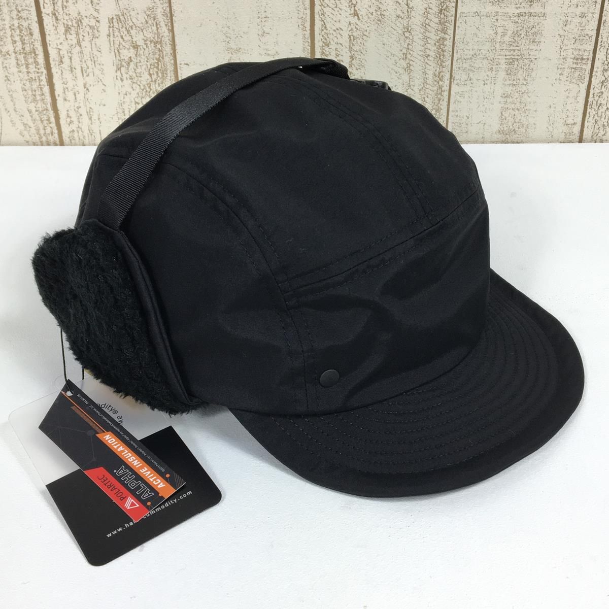 ハローコモディティ　Alpha Liner Cap ブラック　完売商品 ハローコモディティAlpha Liner Cap ブラック完売商品