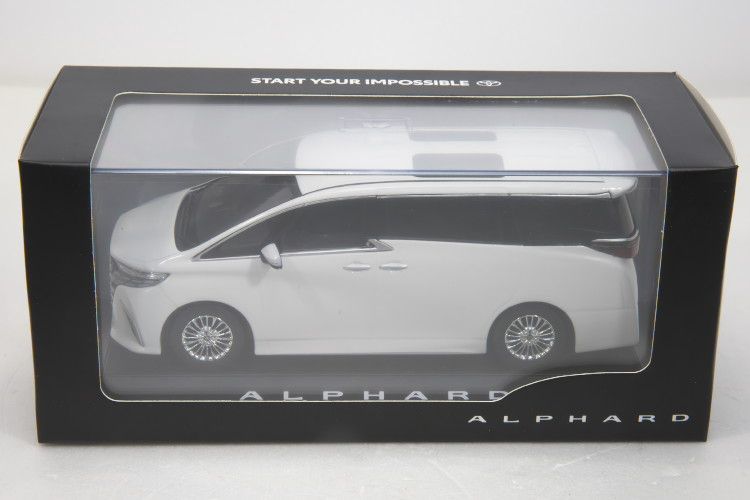 トヨタ ALPHARD プラチナホワイトパールマイカ ミニカー Amazon | HJ64 1/64 Toyota ALPHARD Z プラチナホワイトパール