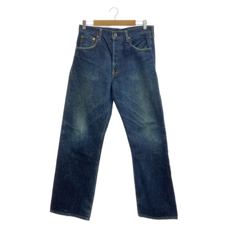 90s LEVI S 702-XX デニムパンツ W33 刻印J22 ビッグE △裾擦れ大 リーバイス ヴィンテージ 19