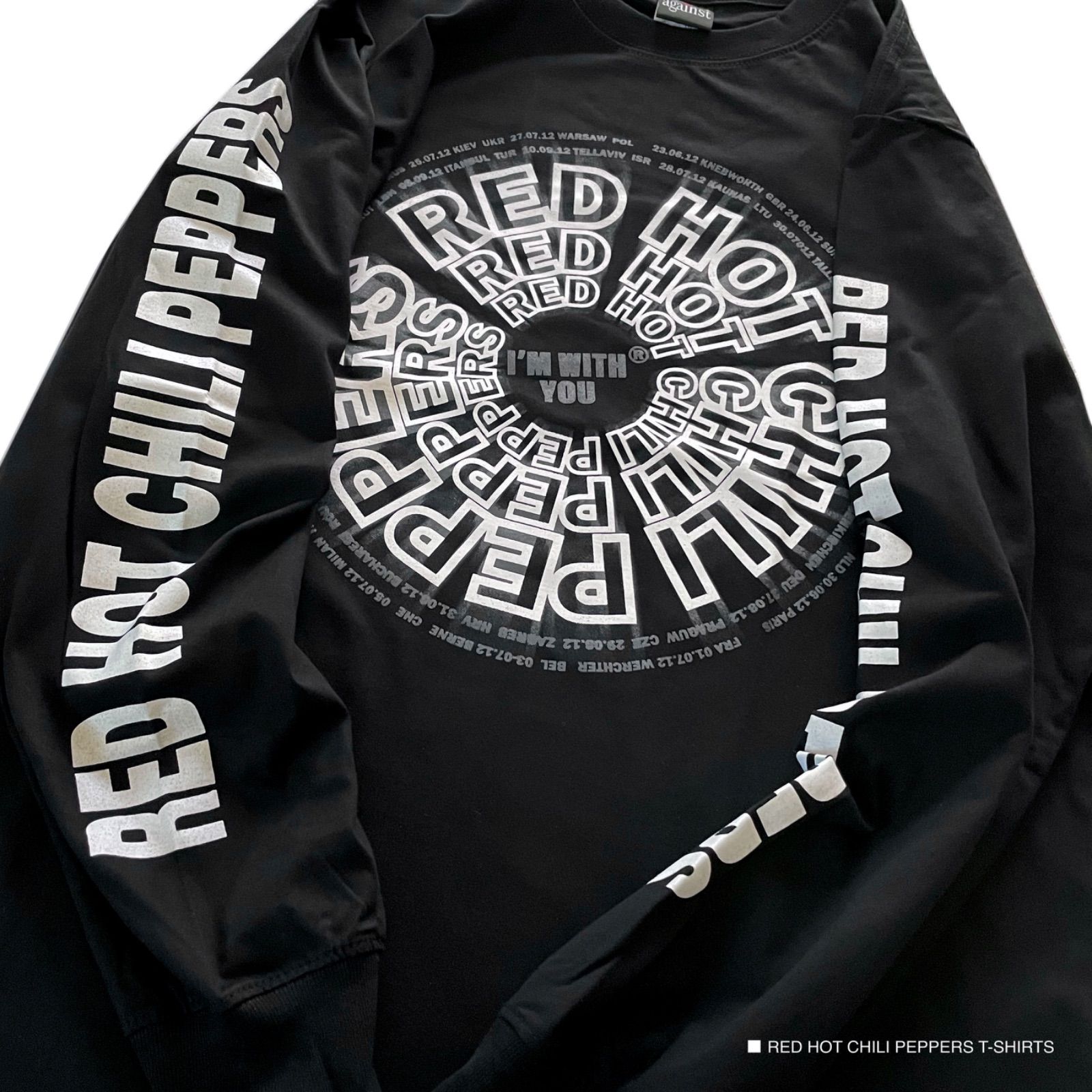 Red Hot Chili Peppers レッチリ 長袖 ロングTシャツ バンドT
