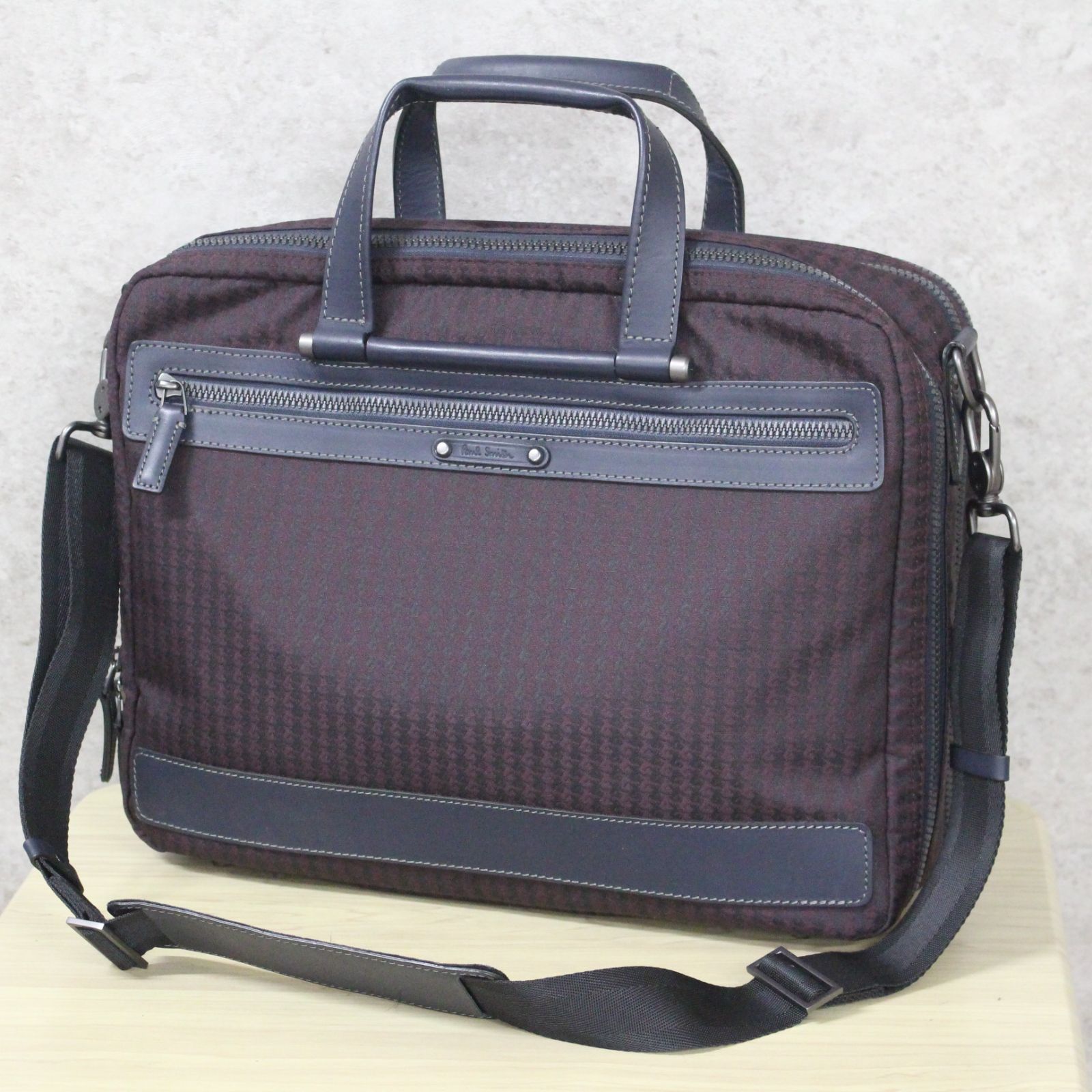 S063)Paul Smith/ポールスミス ブリーフケース 120-404 2way ビジネス 