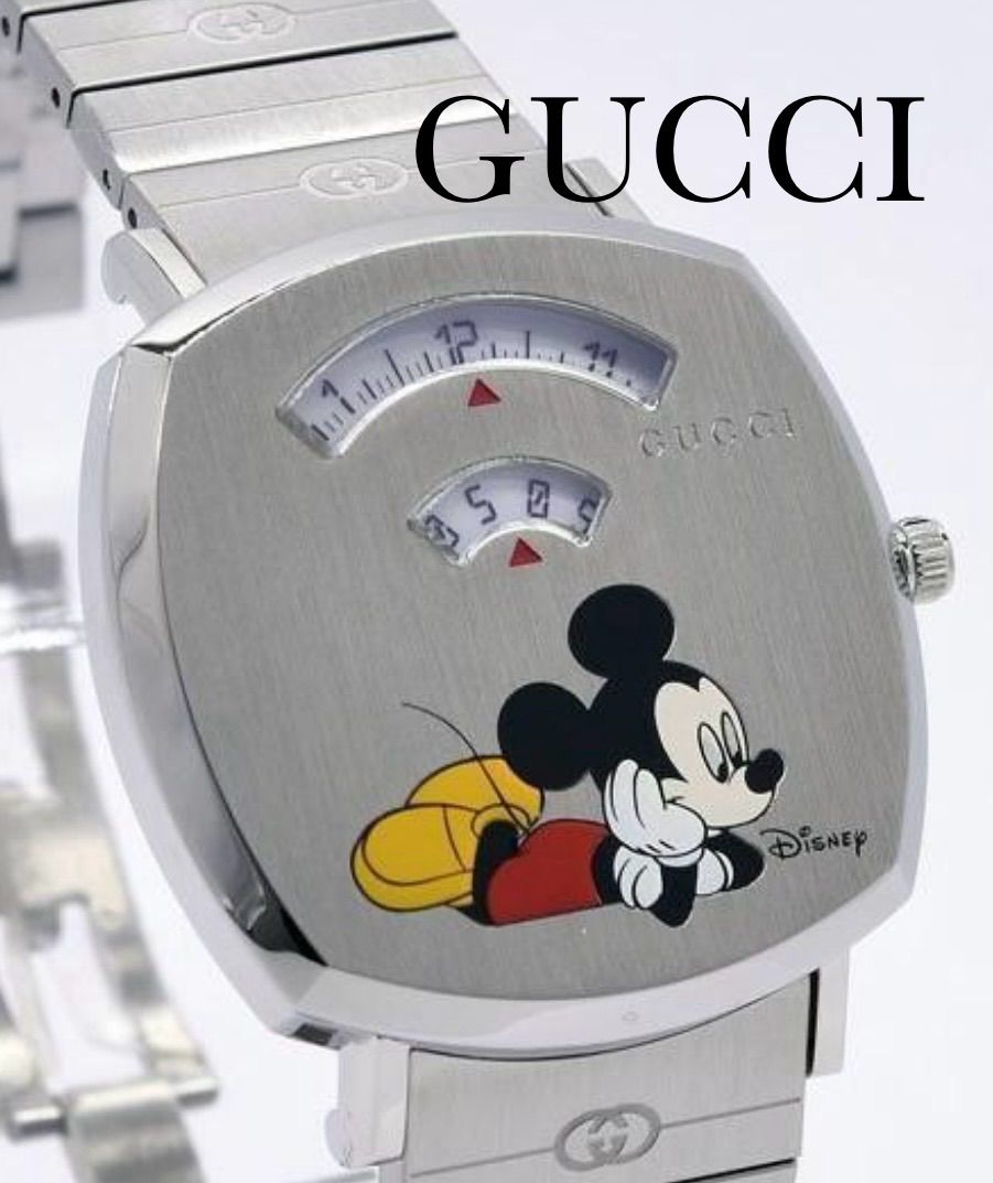 【超希少・新品】GUCCI×Disney  グッチ×ディズニー　コラボ腕時計  ウォッチ　YA157419