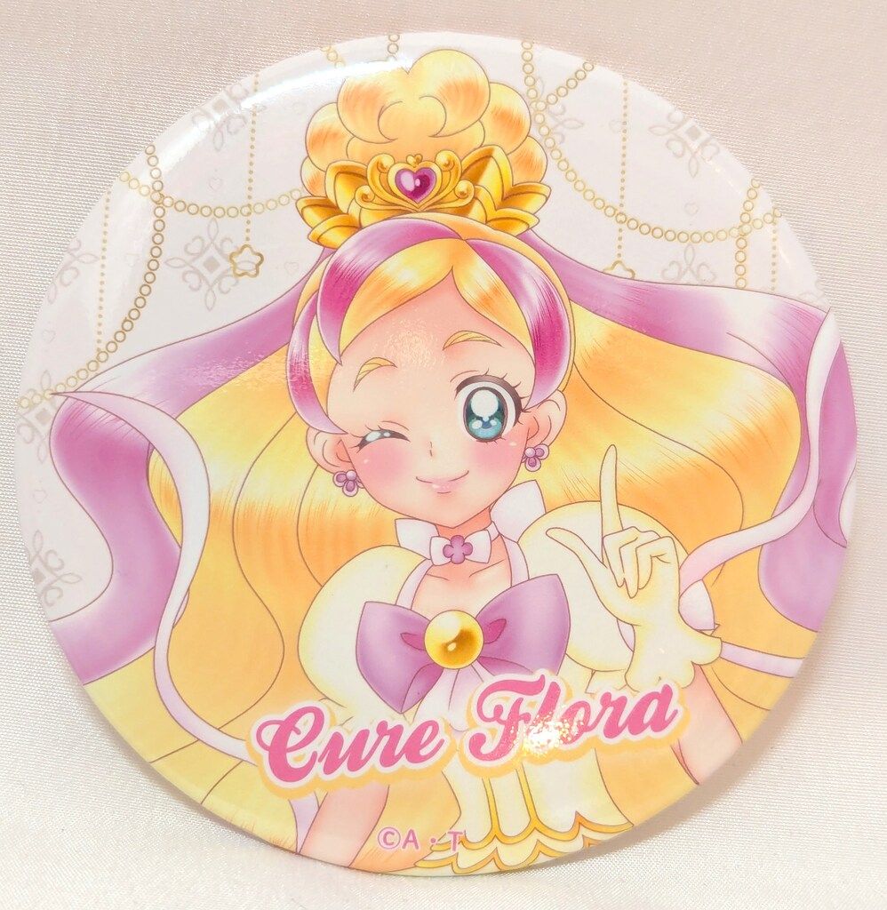 東映アニメーション 全プリキュア展 限定缶バッジ キュア