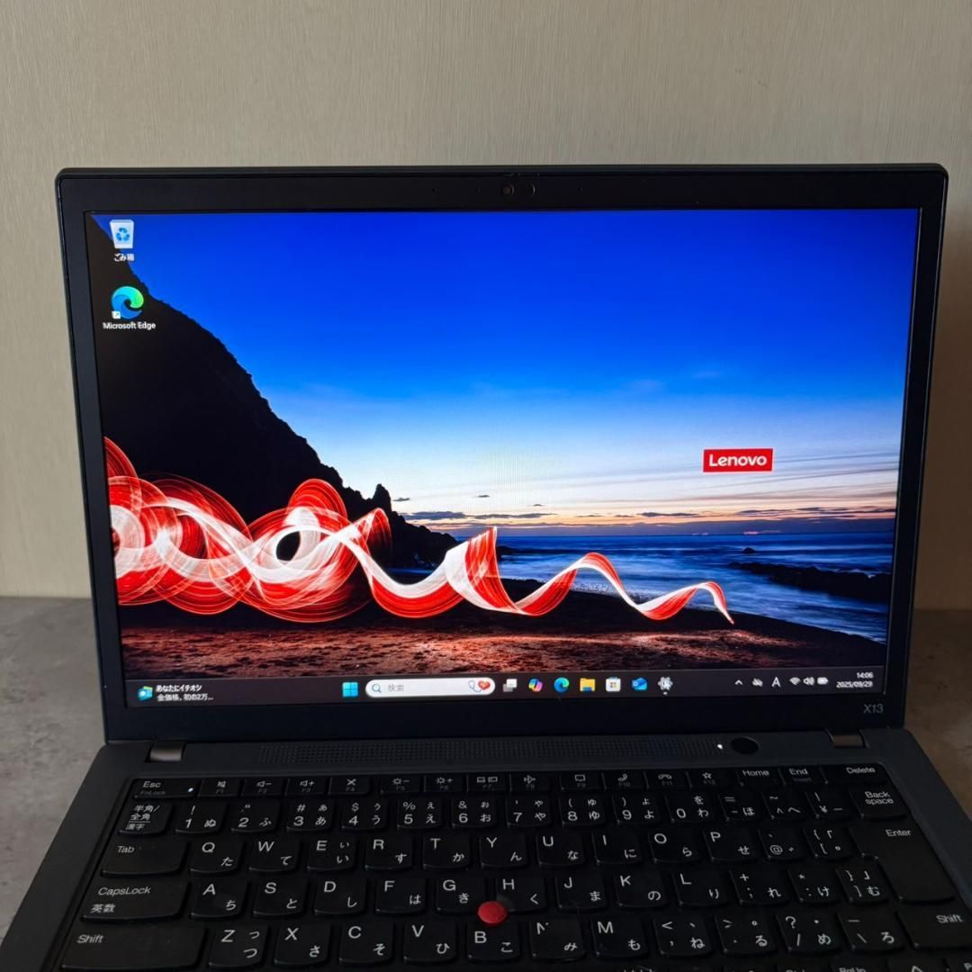 Lenovo ThinkPad X13 第11世代i5/8GB/SSD オフィス Office付き 即納