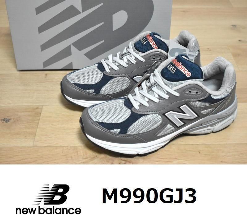New Balance M990GJ3 GRAY 22SS-S（ニューバランス M990GJ3