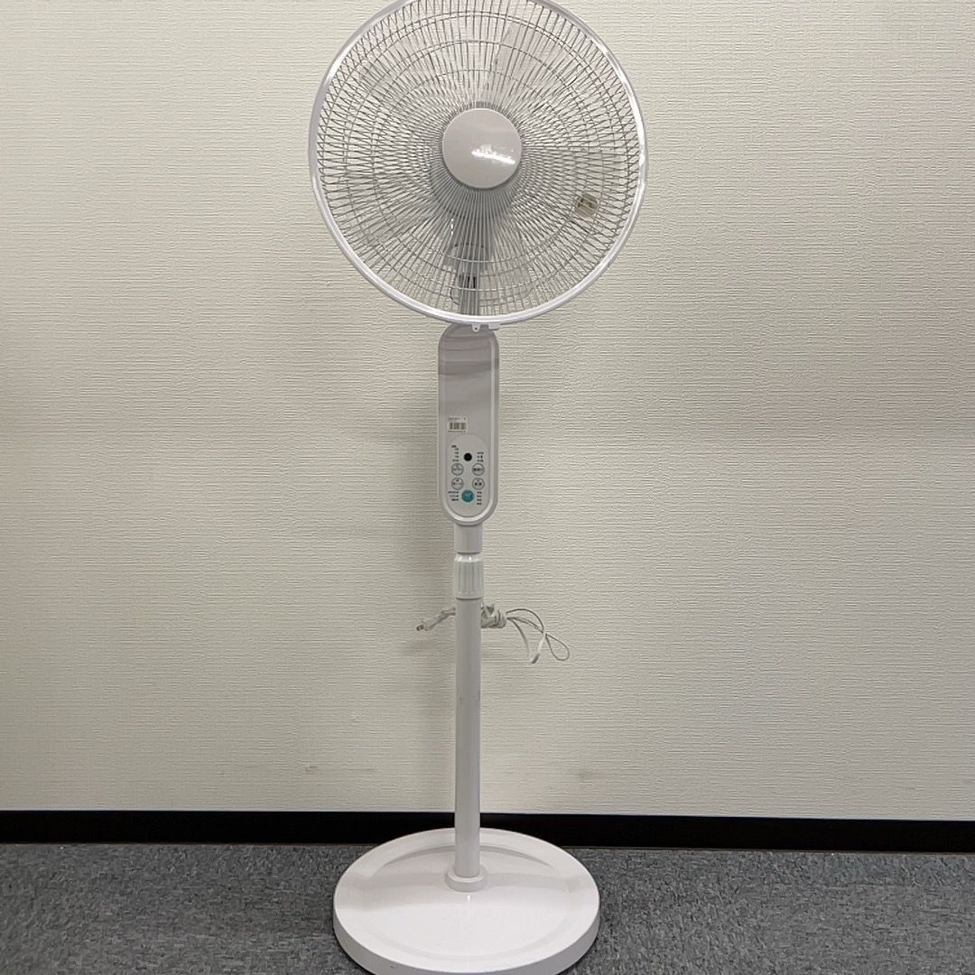 立体送風可能！DCフロア扇風機 KI-F811R 2017年製 リモコン付 千住 KI-F811R テクノス DCモーター フルリモコン立体送風 フロアー