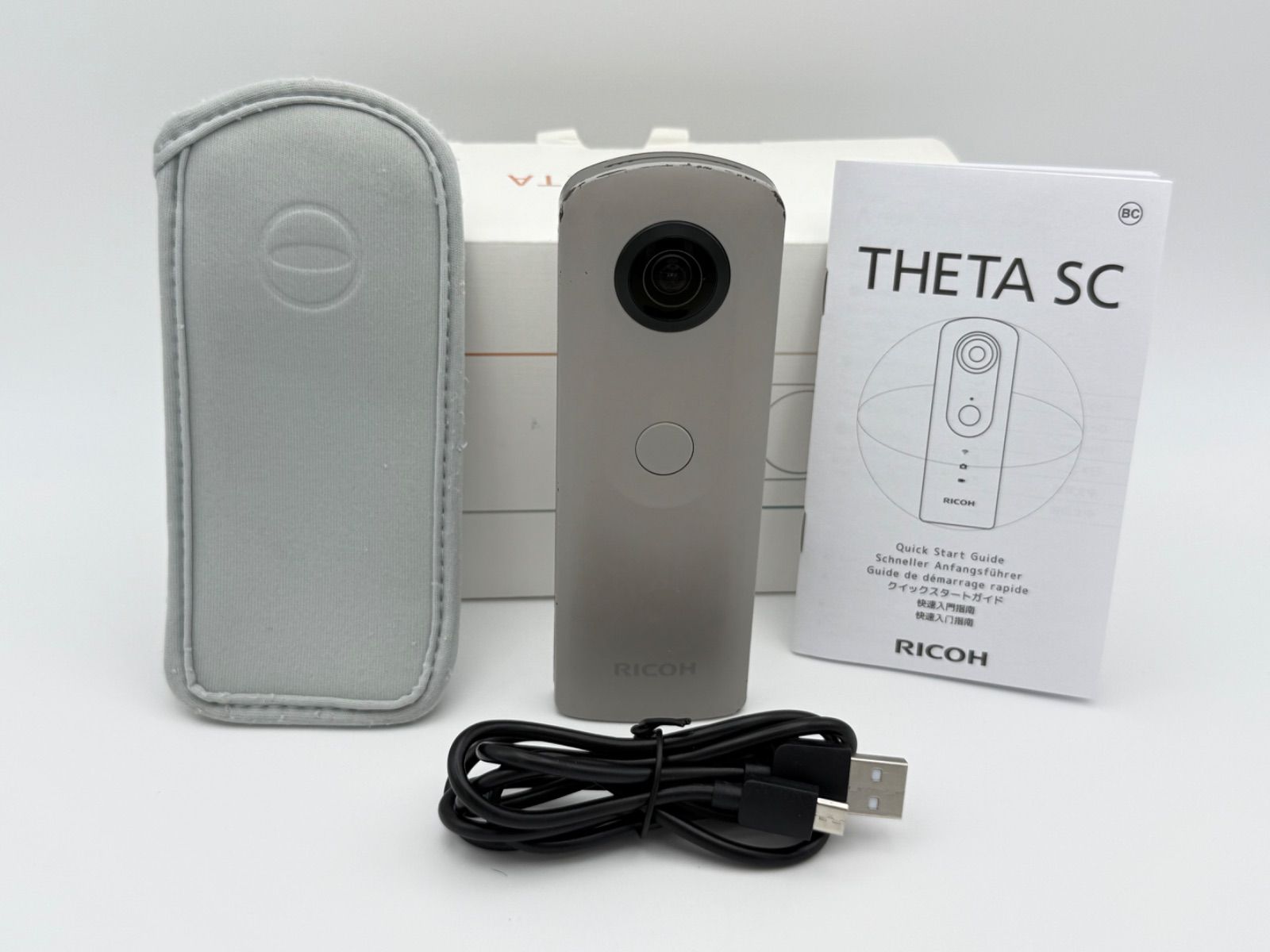 RICOH THETA SC ベージュ リコー シータ 360度カメラ
