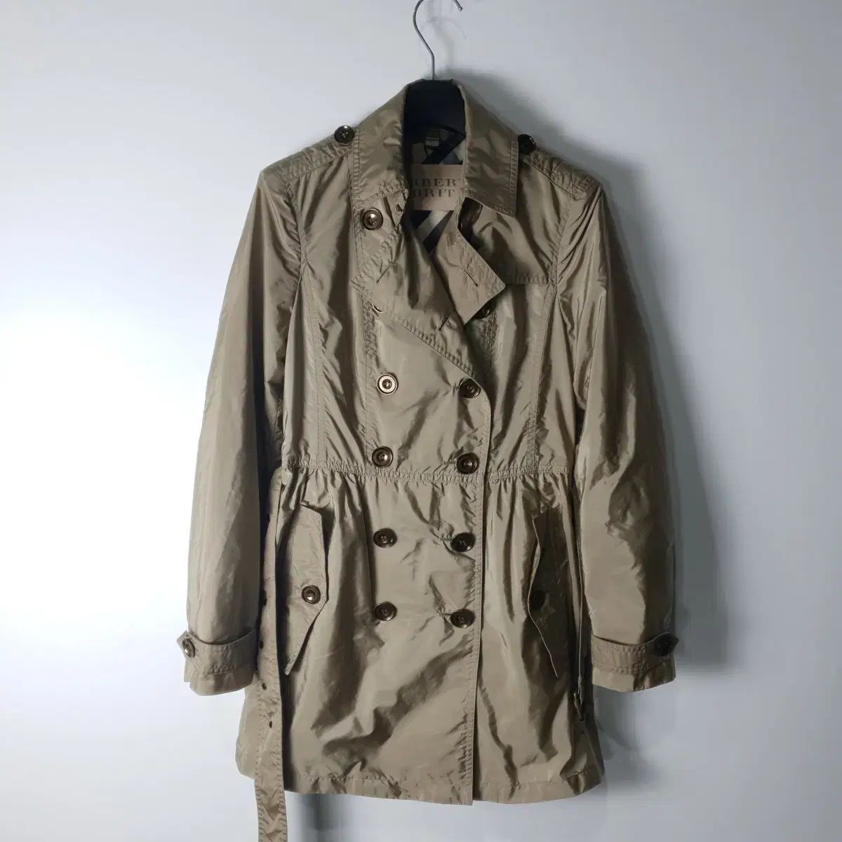 BURBERRY BURBERRY バーバリー ナイロン トレンチコート UK4
